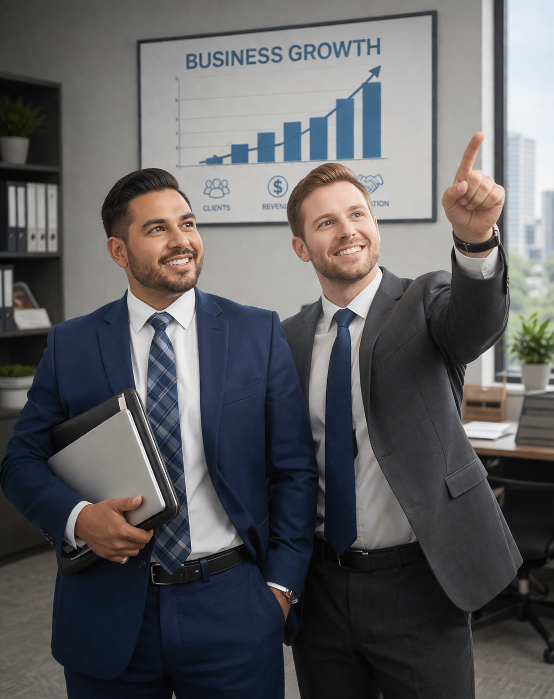 Tax business consultation about bank products and branded software opportunities