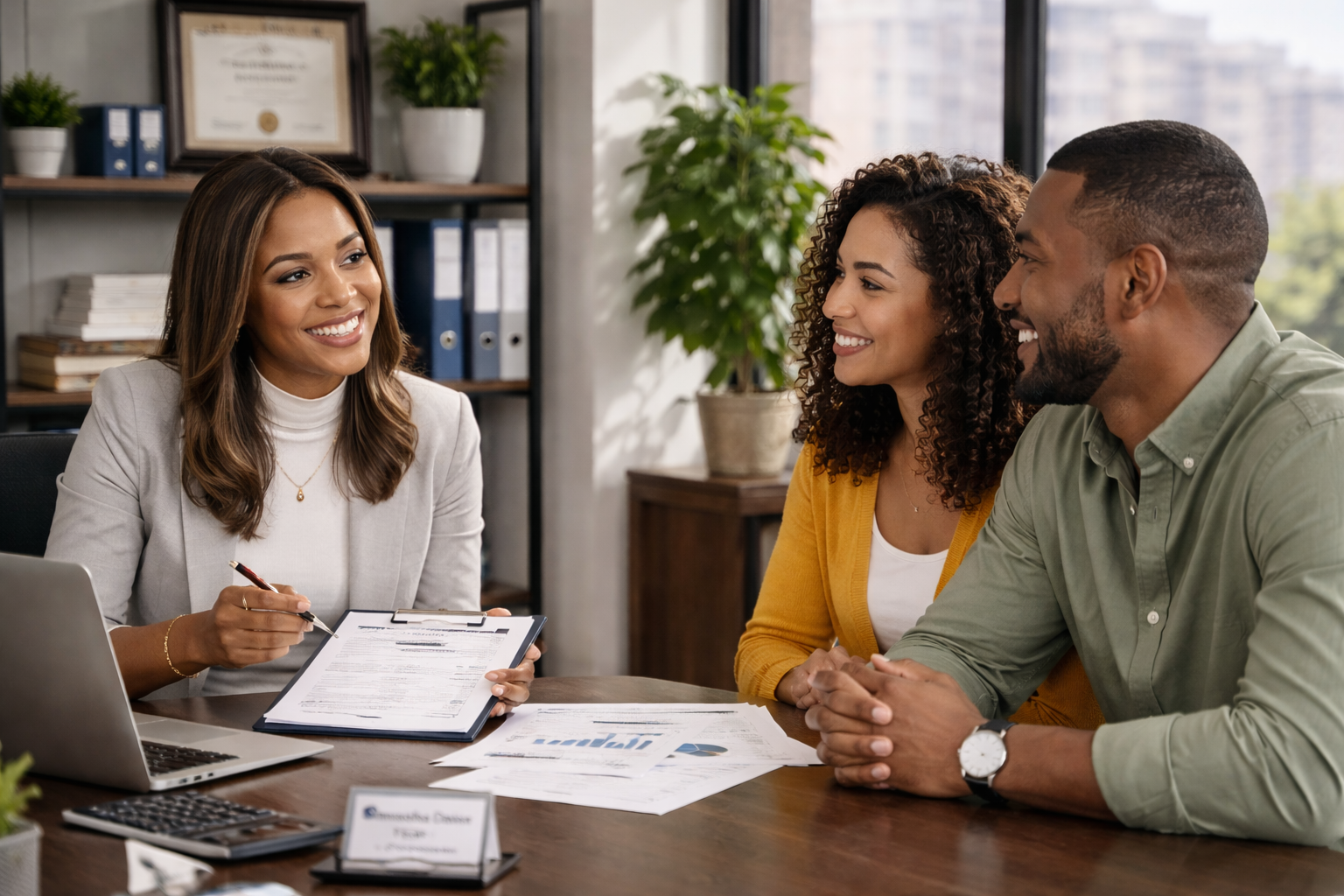 Tax professionals reviewing business growth and software opportunities